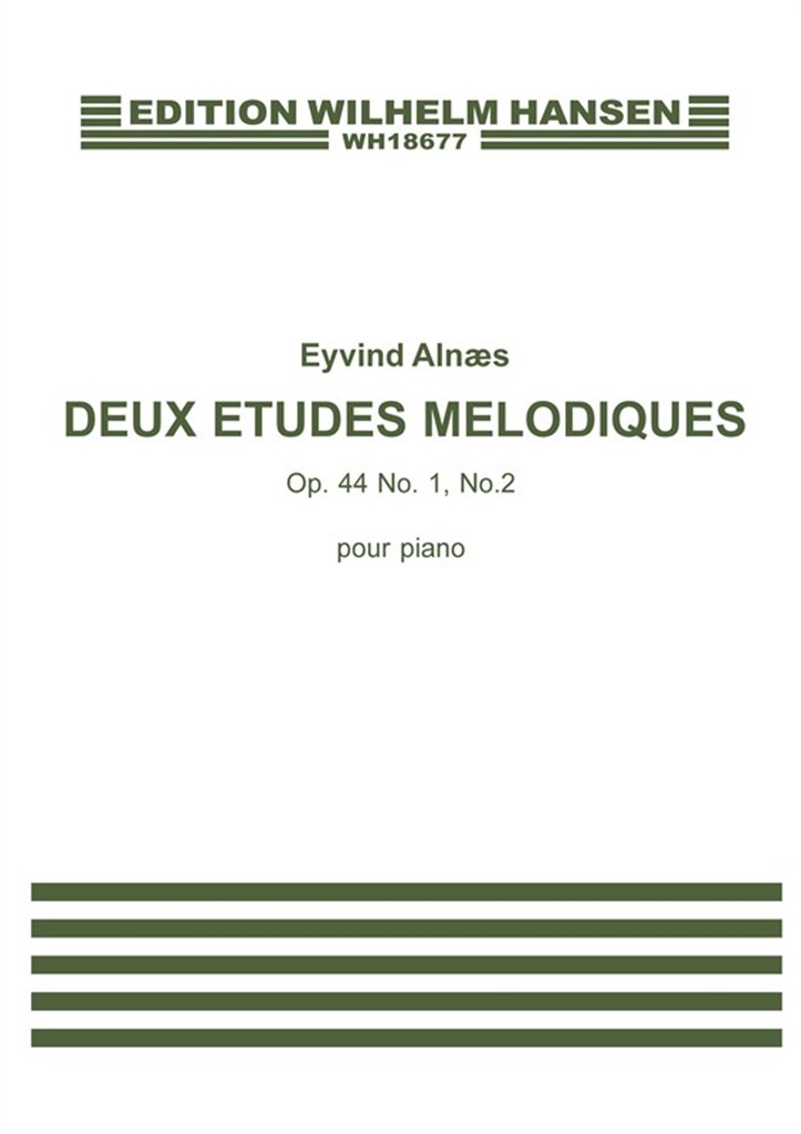Alnïs 2 Melodiske Etuder Op. 44